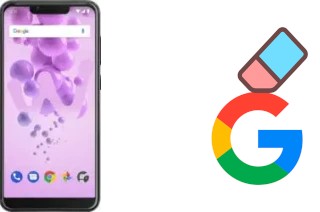 How to delete the Google account in Wiko View 2 Go