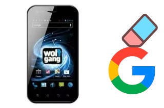 How to delete the Google account in Wolfgang AT-AS40SE