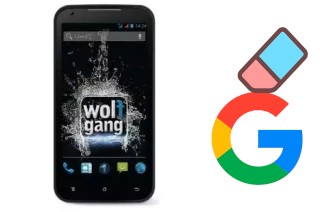 How to delete the Google account in Wolfgang AT-AS45QHD