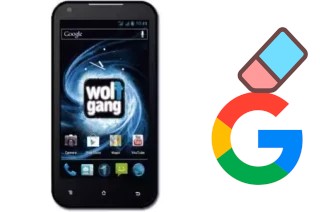 How to delete the Google account in Wolfgang AT-AS45SE