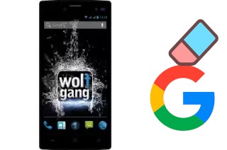 How to delete the Google account in Wolfgang AT-AS50SE