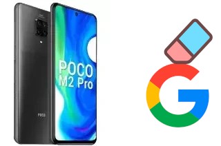 How to delete the Google account in Xiaomi Poco M2 Pro