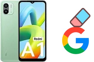 How to delete the Google account in Xiaomi Redmi A1