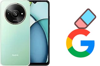 How to delete the Google account in Xiaomi Redmi A3x