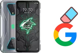 How to delete the Google account in Xiaomi Black Shark 3 Pro