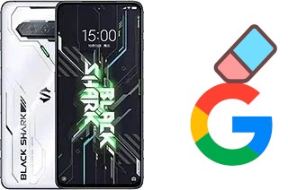 How to delete the Google account in Xiaomi Black Shark 4S Pro