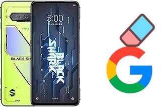 How to delete the Google account in Xiaomi Black Shark 5 RS