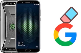 How to delete the Google account in Xiaomi Black Shark