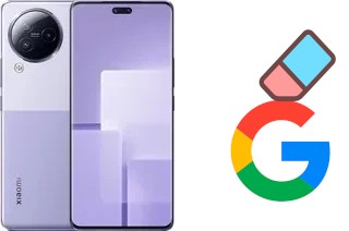 How to delete the Google account in Xiaomi Civi 3