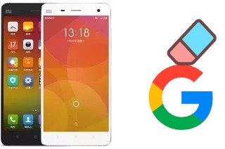 How to delete the Google account in Xiaomi Mi 4