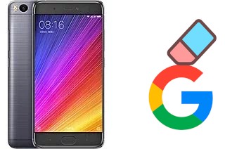 How to delete the Google account in Xiaomi Mi 5s