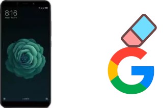 How to delete the Google account in Xiaomi Mi 6X