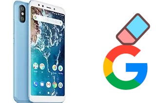 How to delete the Google account in Xiaomi Mi A2