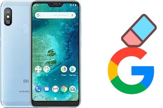 How to delete the Google account in Xiaomi Mi A2 Lite