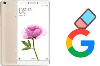 How to delete the Google account in Xiaomi Mi Max