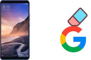 How to delete the Google account in Xiaomi Mi Max 3 Pro