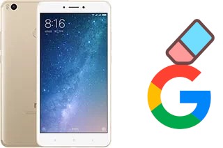 How to delete the Google account in Xiaomi Mi Max 2