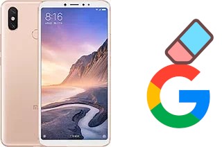 How to delete the Google account in Xiaomi Mi Max 3