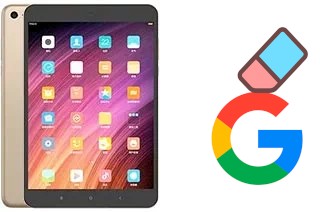 How to delete the Google account in Xiaomi Mi Pad 3