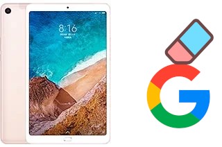 How to delete the Google account in Xiaomi Mi Pad 4 Plus