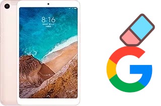 How to delete the Google account in Xiaomi Mi Pad 4