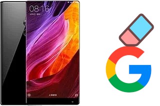 How to delete the Google account in Xiaomi Mi Mix