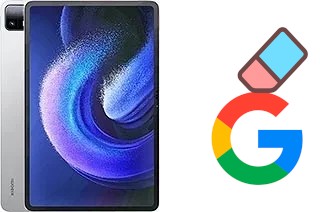 How to delete the Google account in Xiaomi Pad 6 Max 14