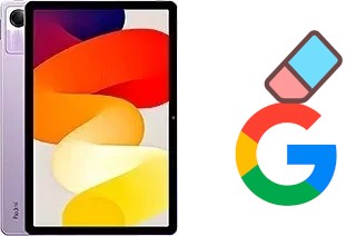 How to delete the Google account in Xiaomi Redmi Pad SE