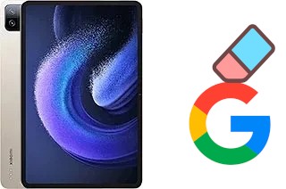 How to delete the Google account in Xiaomi Pad 6 Pro