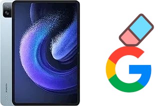 How to delete the Google account in Xiaomi Pad 6