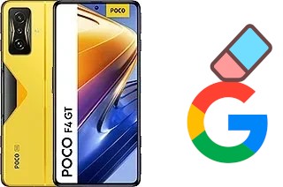 How to delete the Google account in Xiaomi Poco F4 GT