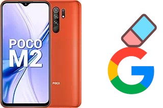 How to delete the Google account in Xiaomi Poco M2