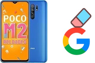 How to delete the Google account in Xiaomi Poco M2 Reloaded