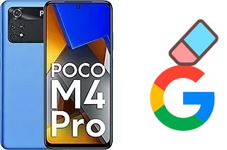 How to delete the Google account in Xiaomi Poco M4 Pro