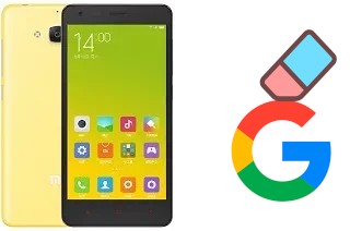 How to delete the Google account in Xiaomi Redmi 2A