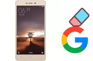 How to delete the Google account in Xiaomi Redmi 3S Plus