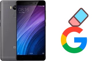 How to delete the Google account in Xiaomi Redmi 4 Prime