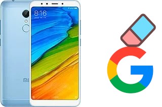 How to delete the Google account in Xiaomi Redmi 5