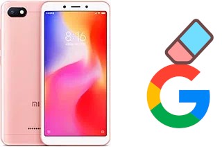 How to delete the Google account in Xiaomi Redmi 6A