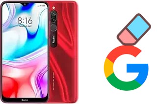 How to delete the Google account in Xiaomi Redmi 8