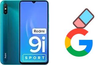 How to delete the Google account in Xiaomi Redmi 9i Sport