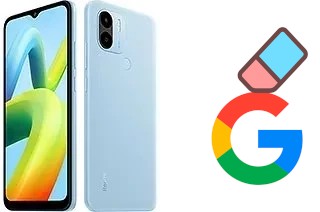 How to delete the Google account in Xiaomi Redmi A1+