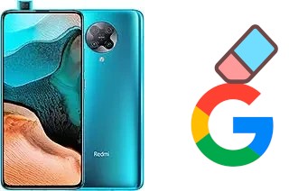 How to delete the Google account in Xiaomi Redmi K30 Pro