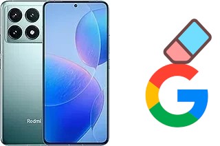 How to delete the Google account in Xiaomi Redmi K70 Pro