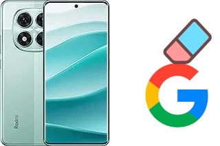 How to delete the Google account in Xiaomi Redmi Note 14 Pro