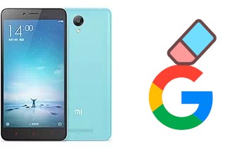 How to delete the Google account in Xiaomi Redmi Note 2