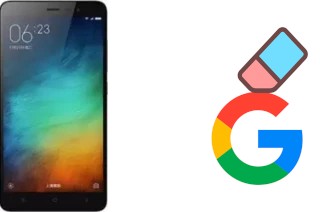 How to delete the Google account in Xiaomi Redmi Note 3 Pro 32GB