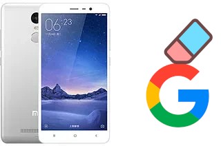 How to delete the Google account in Xiaomi Redmi Note 3 16GB