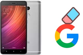 How to delete the Google account in Xiaomi Redmi Note 4 (MediaTek)