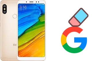 How to delete the Google account in Xiaomi Redmi Note 5 AI Dual Camera